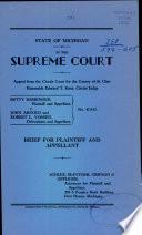 BETTY BARRINGER V JOHN ARNOLD, 358 MICH 594 (1960)