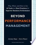 Beyond Performance Management