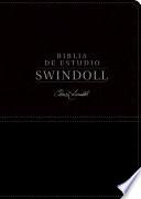 Biblia de Estudio Swindoll Ntv (Sentipiel, Negro, Índice)