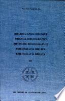 Biblical bibliography