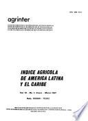 Bibliografia agricola Latinoamericana y del Caribe