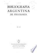 Bibliografía argentina de psicología