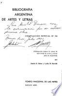 Bibliografía básica de obras de referencia de artes y letras para la Argentina