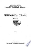 Bibliografía cubana