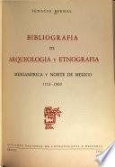 Bibliografiá de arqueología y etnografía