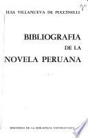 Bibliografía de la novela peruana