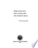 Bibliografía del folklore de Puerto Rico