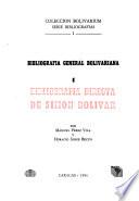 Bibliografía directa de Simón Bolívar