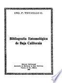 Bibliografía entomológica de Baja California