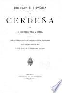 Bibliografía española de Cerdeña