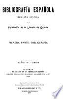 Bibliografía española