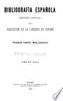 Bibliografía española