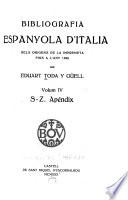 Bibliografia espanyola d'Italia