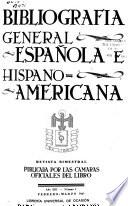 Bibliografía general española e hispanoamericana