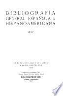 Bibliografía general española e hispanoamericana