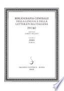 Bibliografia generale della lingua e della letteratura italiana