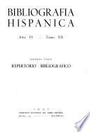 Bibliografía hispánica