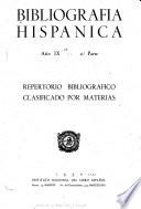 Bibliografía hispánica