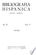 Bibliografía hispánica