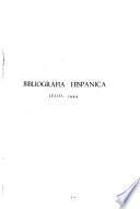 Bibliografía hispánica