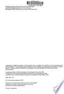 Bibliografía jurídica de la integración europea