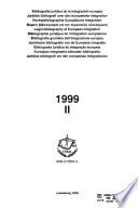 Bibliografía jurídica de la integración europea