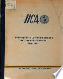 Bibliografia Latinoamericana de Desarrollo Rural