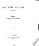 Bibliografía martiana, 1853-1955