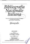 Bibliografia nazionale italiana