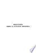 Bibliografía sobre la juventud argentina