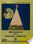 BIBLIOGRAFIA sobre SENSORES REMOTOS