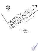 Bibliografía socio económica de Venezuela