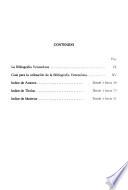 Bibliografía venezolana