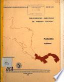 Bibliografías agrícolas de America Central