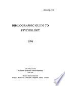 Bibliographic Guide to Psychology