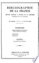 Bibliographie de la France