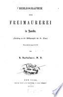 Bibliographie der Freimaurerei in Amerika