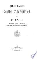 Bibliographie gélogique et paléontologique d'Italie