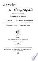 Bibliographie géographique annuelle