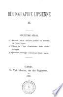 Bibliographie Lipsienne