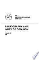 Bibliography and Index of Geology