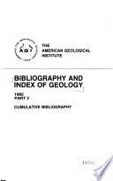 Bibliography and Index of Geology
