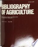 Bibliography of Agriculture