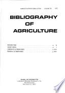 Bibliography of Agriculture