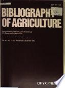 Bibliography of Agriculture