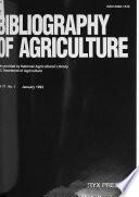 Bibliography of Agriculture with Subject Index