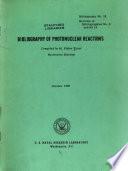Bibliography of Photonuclear Reactions