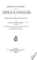 Biblioteca de escritores de la provincia de Guadalajara