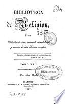 Biblioteca de religión: (1827. 332 p.)