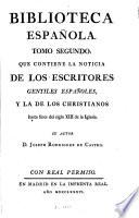 Biblioteca española